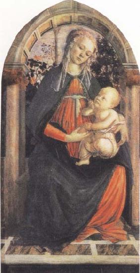 Sandro Botticelli Madonna and Child or Madonna of the Rose Garden Germany oil painting art